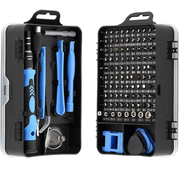Викрутка із набором прецизійних магнітних біт U&P Screwdriver Set 115 шт (YT6114)