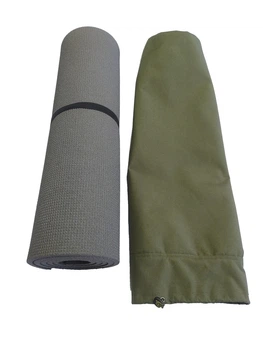 Килимок туристичний Похід 10 М&М Сірий в чохлі Вид 2 Olive Green Хакі (213777)
