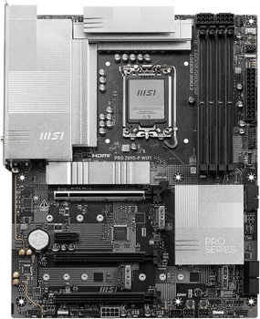 Материнська плата MSI PRO Z890-P WIFI Z890 S1851 ATX