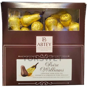 Шоколадні цукерки Abtey Poire William з грушевим лікером 960 г (0394)