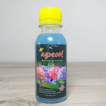 Удобрение AGRECOL для цветов и кустов концентрат 100 мл (X-1147)