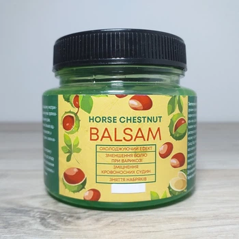 Бальзам с экстрактом конского каштана Horse Chestnut 150 г Противовоспалительный массажный гель (X-1484)