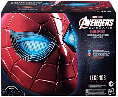 Kask Hasbro Marvel Legends Avengers Spiderman Iron Spider 1:1 (5010993842070)