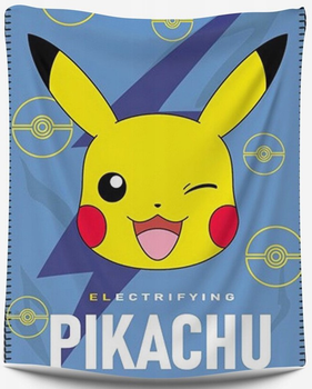 Флісова ковдра Nintendo Pokemon Pikachu 100 x 140 см (8436580113939)