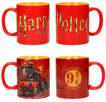 Набір чашок SD Toys Harry Potter Hogwarts Logo 330 мл 2 шт (8435450219504)