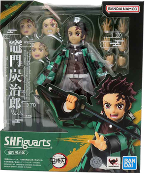 Фігурка Tamashii Nations Demon Slayer Kimetsu no Yaiba Tanjiro Kamado S.H Figuarts 14 см (4573102664754)