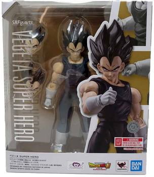 Figurka Tamashii Nations Dragon Ball Super Vegeta Super Hero SH Figuarts 14 cm (4573102668714)