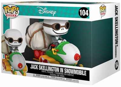 Фігурка Funko POP! Rides Disney Jack Skellington in Snowmobile 104 (0889698491464)