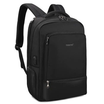 Рюкзак антизлодій Tigernu T-B3585 з відсіком для ноутбука 15,6" та USB 26л Black (16228)