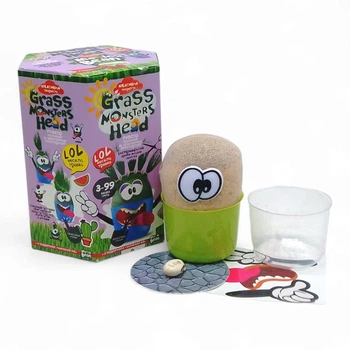 Набор креативного творчества Grass Monsters Head укр Dankotoys (GMH-01-03U) (50869)