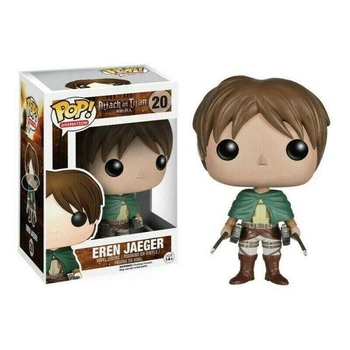 Фигурка Funko POP Фанко поп №20 Атака титанов Attack on Titan Eren Jaeger, Эрен Йегер, 10 см (AT 0024)