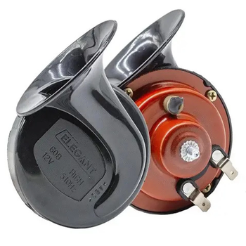 Сигнал "улитка" звуковой Elegant 12 V Черно-красный (EL 100 720)