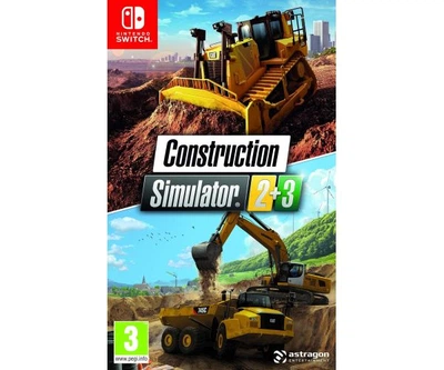 Игра Construction Simulator 2+3 Bundle (английская версия) (Nintendo Switch)