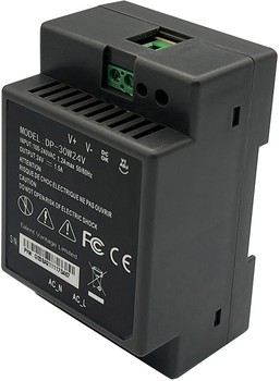 Блок живлення Edimax Industrial DIN-Rail Power Supply 30W/24V Black (DP-30W24V)