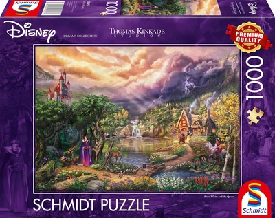 Пазл Schmidt Thomas Kinkade Disney Snow White and The Queen Белоснежка и королева 1000 шт. (58037)