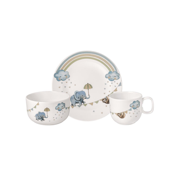 Villeroy&Boch Walk like an Elephant дитячий набір посуду 3 предмета