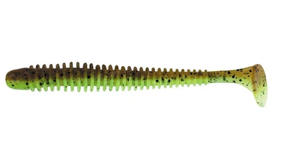 Силикон Keitech Swing Impact 2" 1шт. 401T Green Pumpkin/Chartreuse