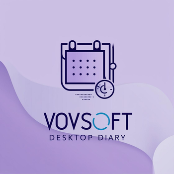 Програма для ведення особистого щоденника – Vovsoft Desktop Diary. 1 ПК, безтермінова ліцензія.