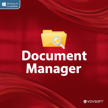 Засіб для організації та управління документами – Vovsoft Document Manager. 1 ПК, безтермінова ліцензія.