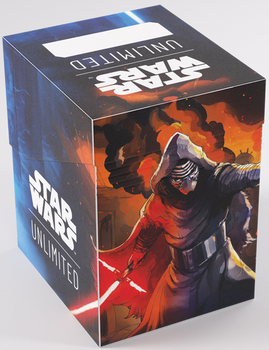 Коробка для карток Gamegenic Star Wars Unlimited Soft Crate Rey/Kylo Ren (4251715415443)