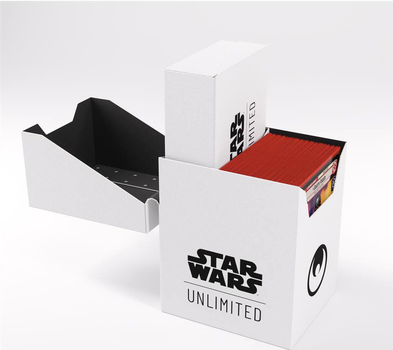 Коробка для карток Gamegenic Star Wars Unlimited Soft Crate Біла (4251715413937)