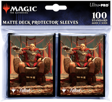 Zestaw koszulek do kart Ultra Pro Magic the Gathering Fallout Caesar Legion’s Emperor 100 szt (074427383077)