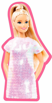 Maskotka-przytulanka Mattel Barbie 3D 35 cm Jasno-różowa (8435631344971)