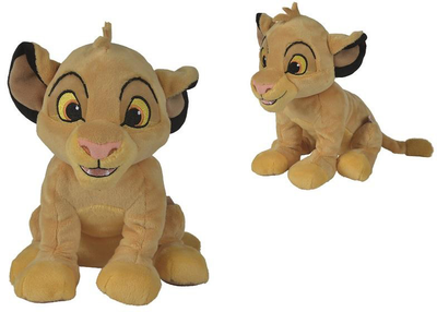 Maskotka Simba Disney The Lion King Simba 35 cm Żółta (5400868018929)