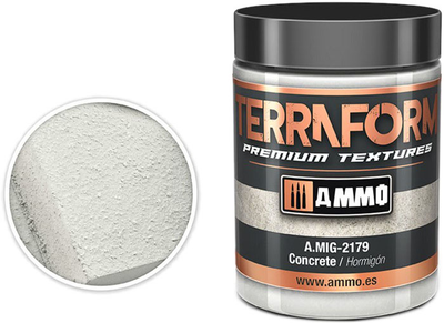 Акрилова паста Ammo Terraform Premium Concrete 100 мл (8432074021797)