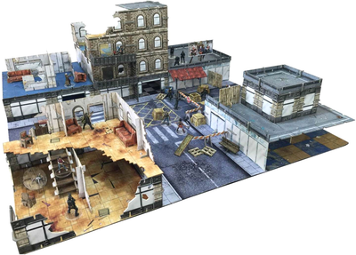 Model do składania Battle Systems Tabletop Games & Terrain Urban Apocalypse City Block Core (5060660090181)