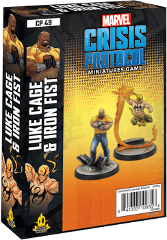 Zestaw akcesoriów Atomic Mass Games Marvel Crisis Protocol Luke Cage & Iron Fist (841333109356)