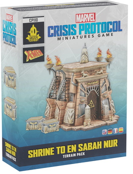 Zestaw akcesoriów Atomic Mass Games Marvel Crisis Protocol Shrine to En Sabah Nur Terrain Pack (841333127015)