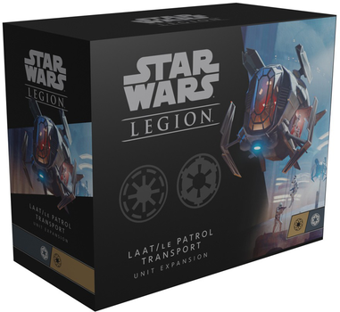 Набір аксесуарів Fantasy Flight Games Star Wars Legion LAAT/le Patrol Transport Unit Expansion (841333112318)