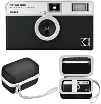 Набор с пленочным фотоаппаратом Kodak Ektar H35 Half Frame Camera H35 черный / чехол