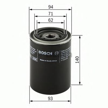 Масляний фільтр Bosch (0 451 104 005)