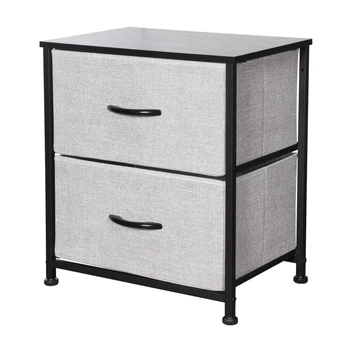 Комод побутовий LUMINARIA PERFECT GRAY 2B (органайзер для зберігання речей та одягу)