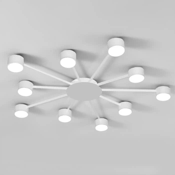 Люстра стельова LUMINARIA RAY SLIM 10xGX53 WHITE 220V IP20
