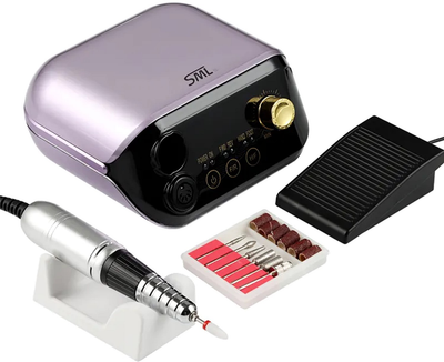 Фрезер для манікюру та педикюру SML Nail Sander M1 Purple