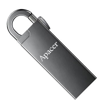 Флеш память USB Apacer AH15A 64GB USB 3.2 Gen1 Ashy (AP64GAH15AA-1)