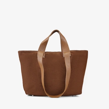 Сумка женская замшевая шоппер большая Regina Notte Shopper 3791 Темно-рыжий
