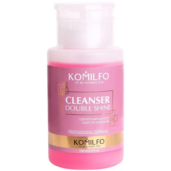 Скрипучий клінсер KOMILFO Cleanser Double Shine з екстра блиском 150 мл