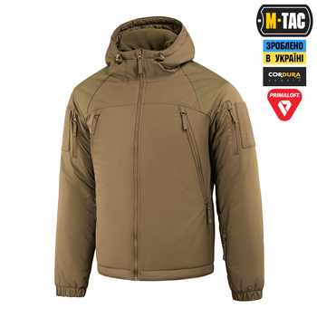 Куртка зимова M-Tac Alpha Gen III Pro Primaloft Coyote Brown 2XL/L 20499017-2XL/L