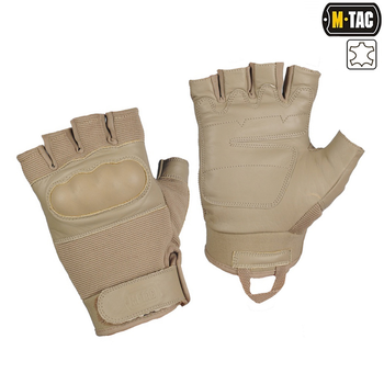 Рукавички безпалі M-Tac Assault Tactical Mk.4 Khaki S 90214004-S