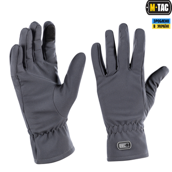 Рукавички M-Tac Winter Soft Shell Grey S 90010011-S