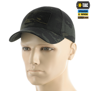 Бейсболка тактична M-Tac Elite Extreme Multicam Black (S/M) NYCO 40594008-S/M