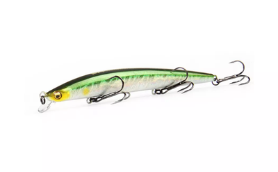 Воблер Bearking X-120SF, 12g, 0,2-0,5m, цвет G (Green Minnow),M119-G