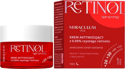 Крем антівіковий Miraculum Retinol age-synergy Step 1 50 мл (5900793057555)