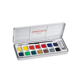 Zestaw farb gwaszowych Carandache Fancolor 15 kolorów (7630002307185)