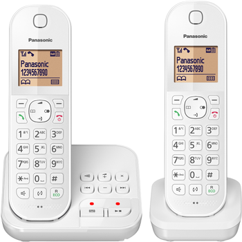 IP-телефон Panasonic KX-TGC422GW Duo White