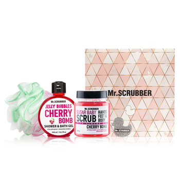 Подарочный набор уходовой косметики Mr.SCRUBBER Cherry Bomb